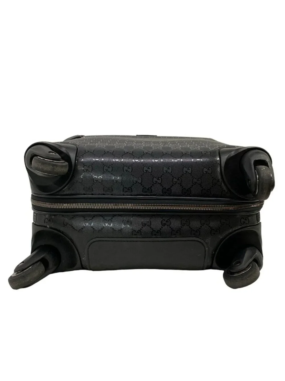 Gucci Travel Bag Imprime Black Diamond No Lock Leather